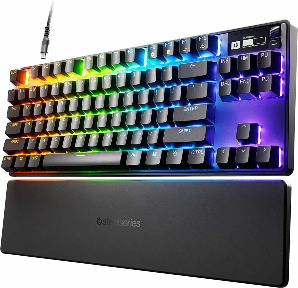 Mechanical Keyboards with Silent Switches steel series apex pro
