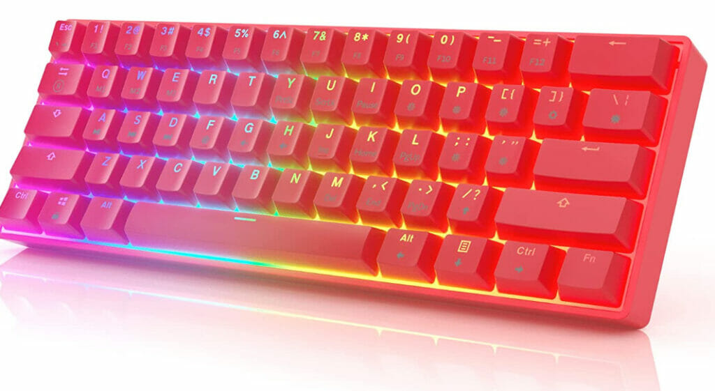 Best Hot Swap Mechanical Keyboard (HK Gaming GK61)