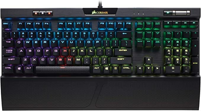 Best Keyboard For Video Editing Corsair K70 MK.2