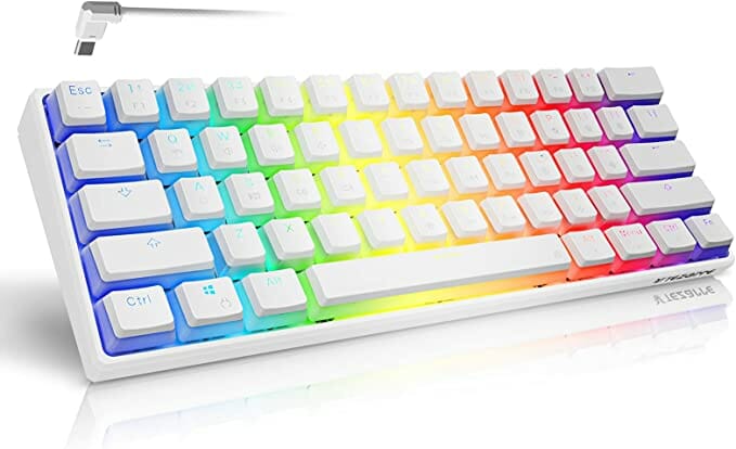 best gaming keyboard under $50 Tezarre TK61 60% gaming keyboard